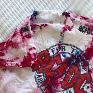 AC/DC Tie Dye Tee